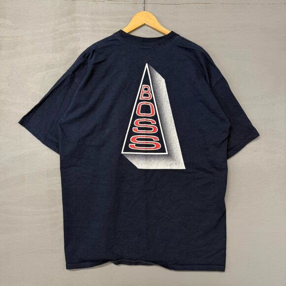 Vintage Hugo Boss Retro 90s Graphic Tee Shirt XXL‎ - Picture 1 of 4